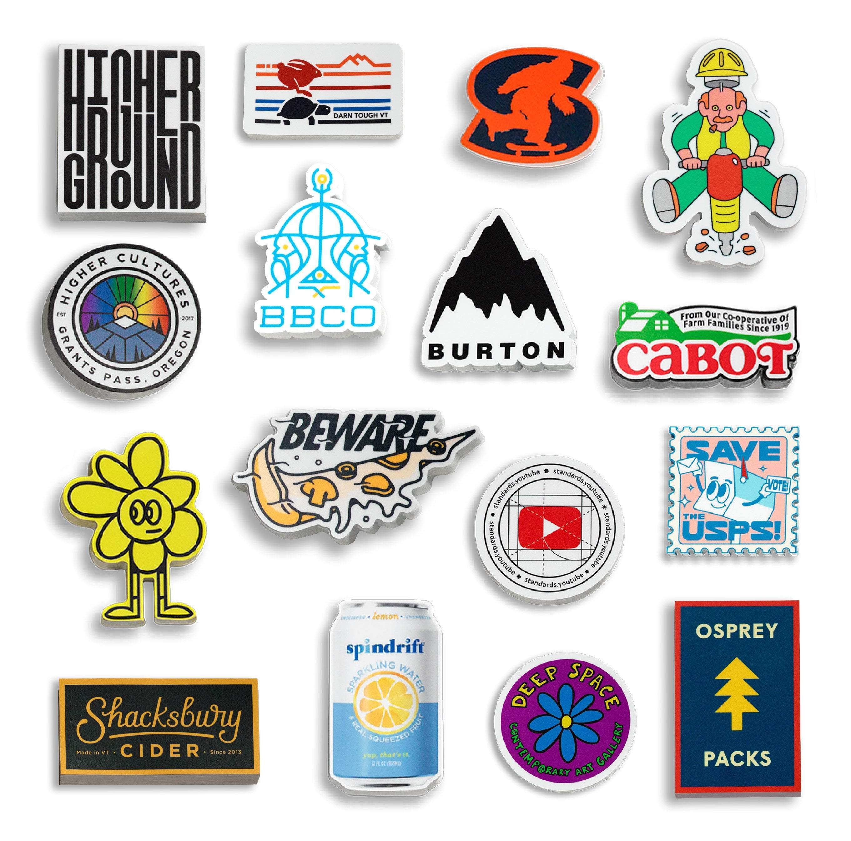 Custom Shape Stickers